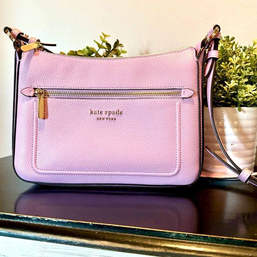 Kate Spade Hudson Medium Crossbody Lilac Frost